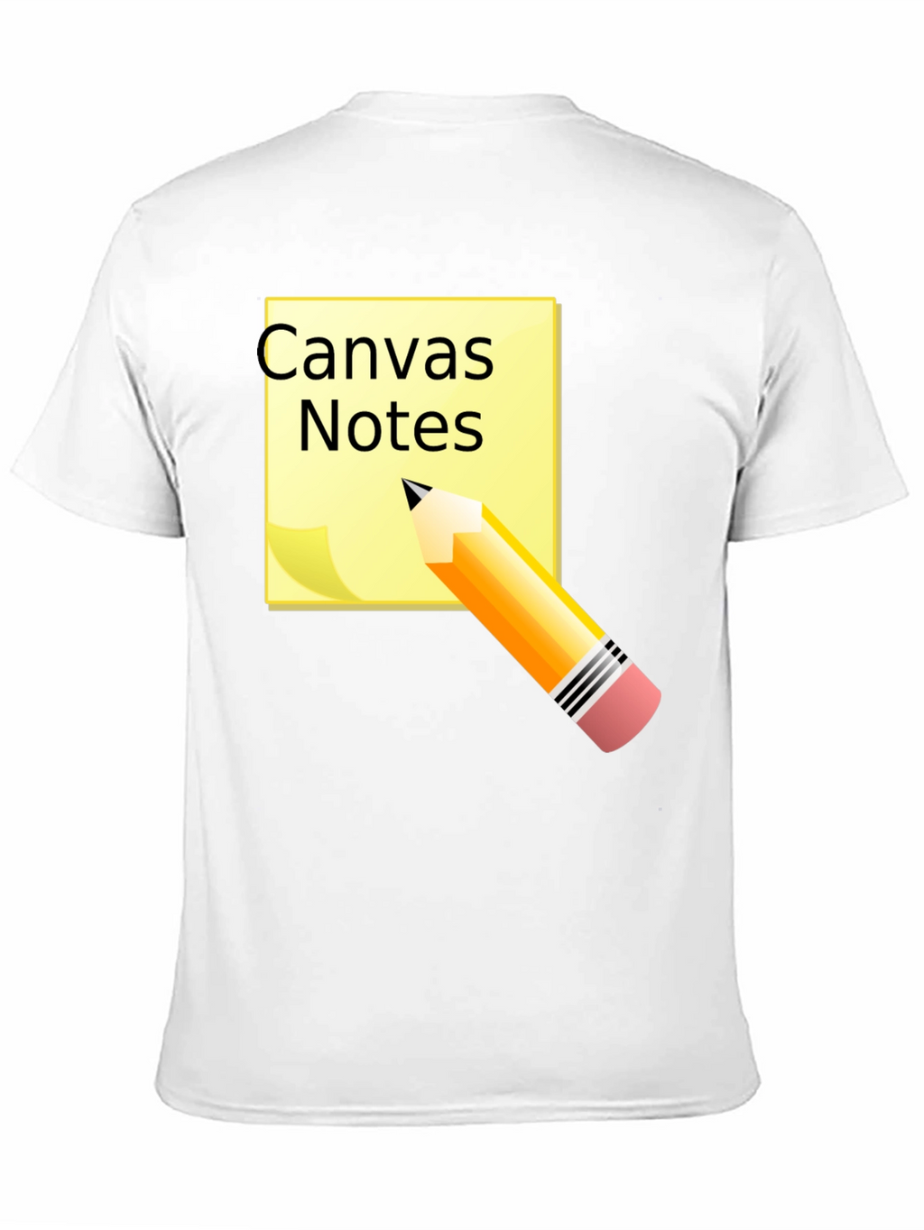 Canvas Notes Graphic Tee