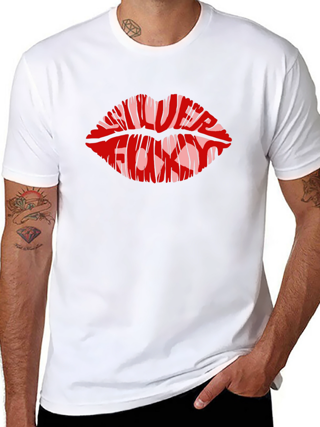Foxy Lips Graphic T-Shirt