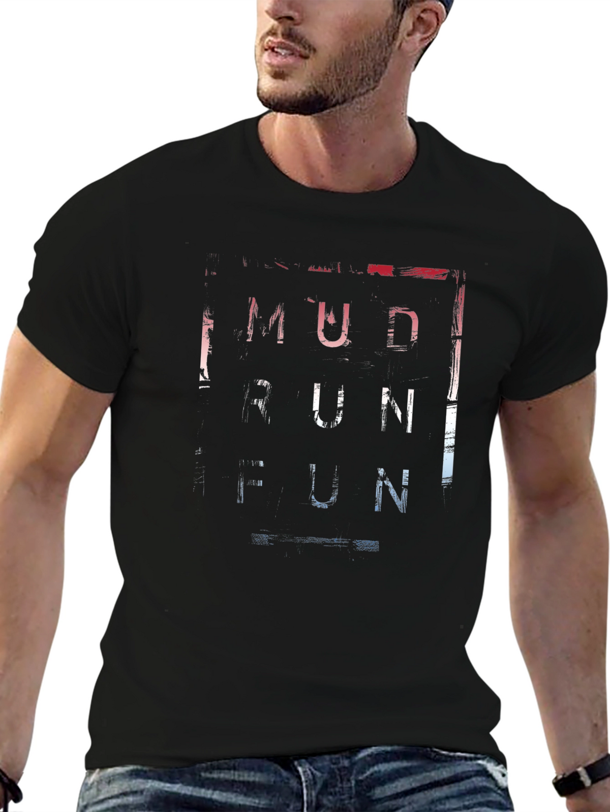 Mud Run Fun Graphic Tee