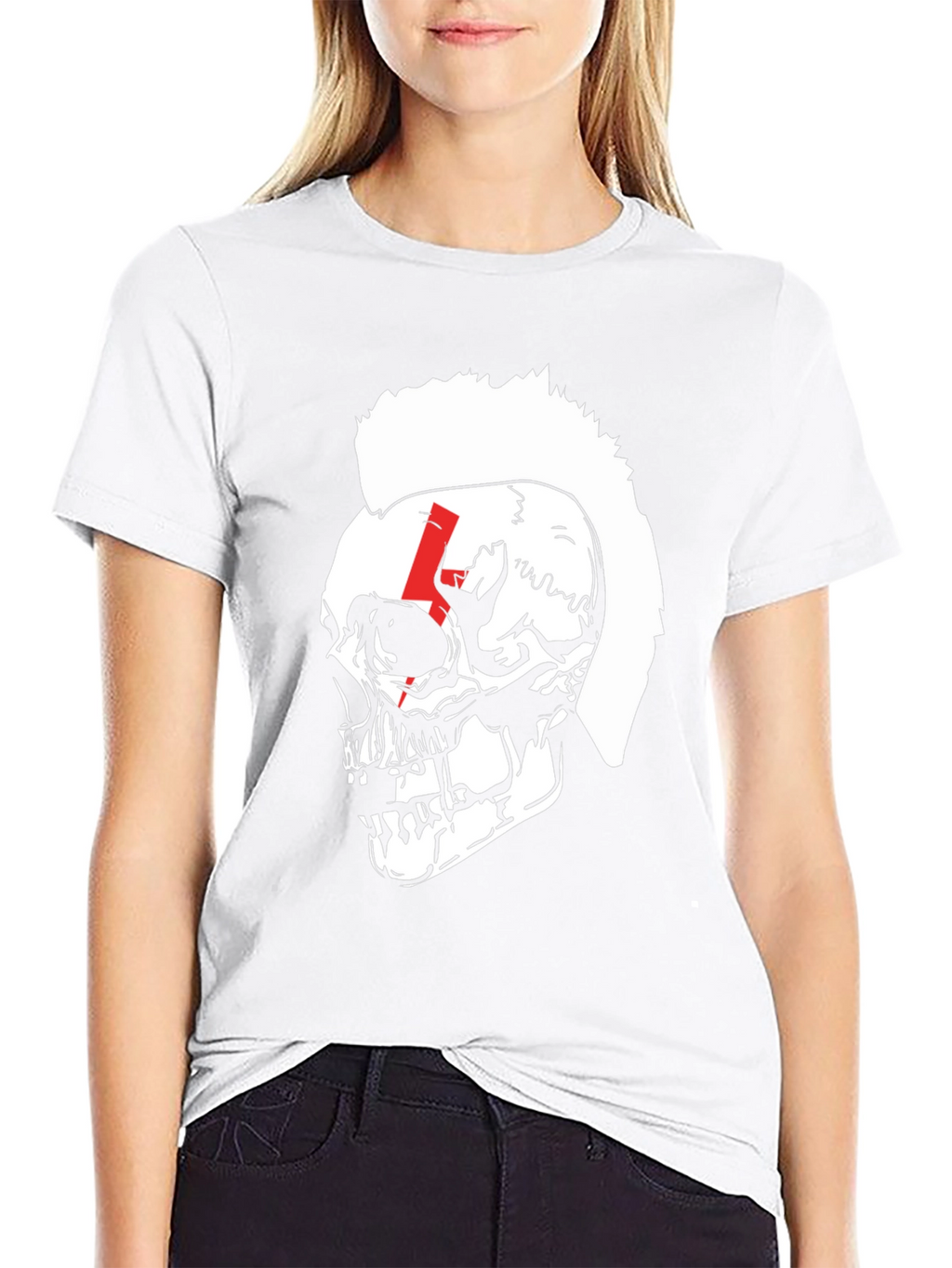 Skull Punk T-Shirt - Bold Graphic Tee