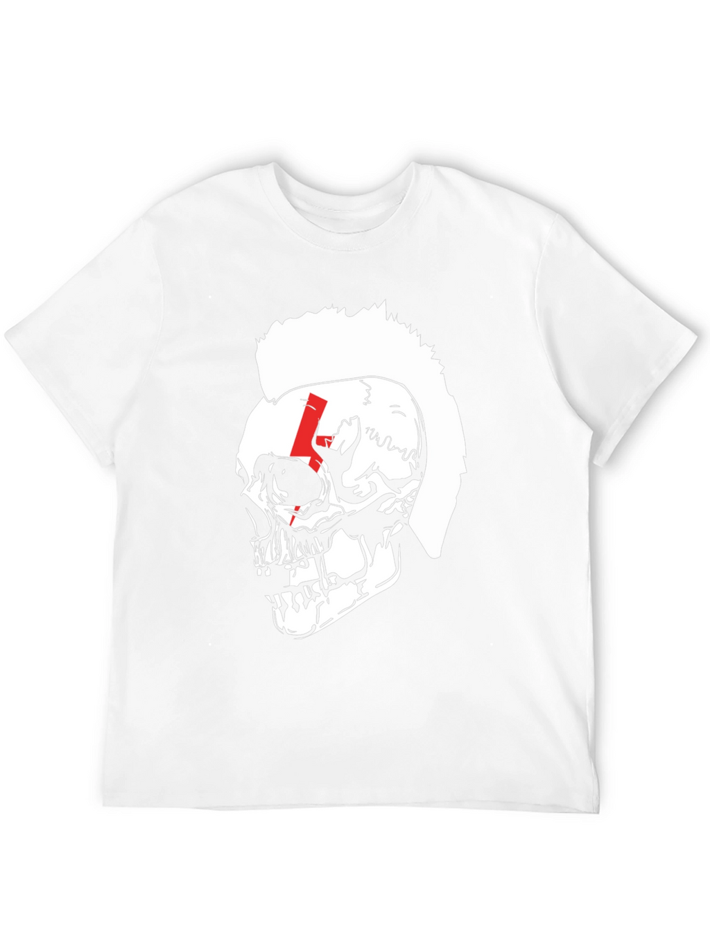 Skull Punk T-Shirt - Bold Graphic Tee
