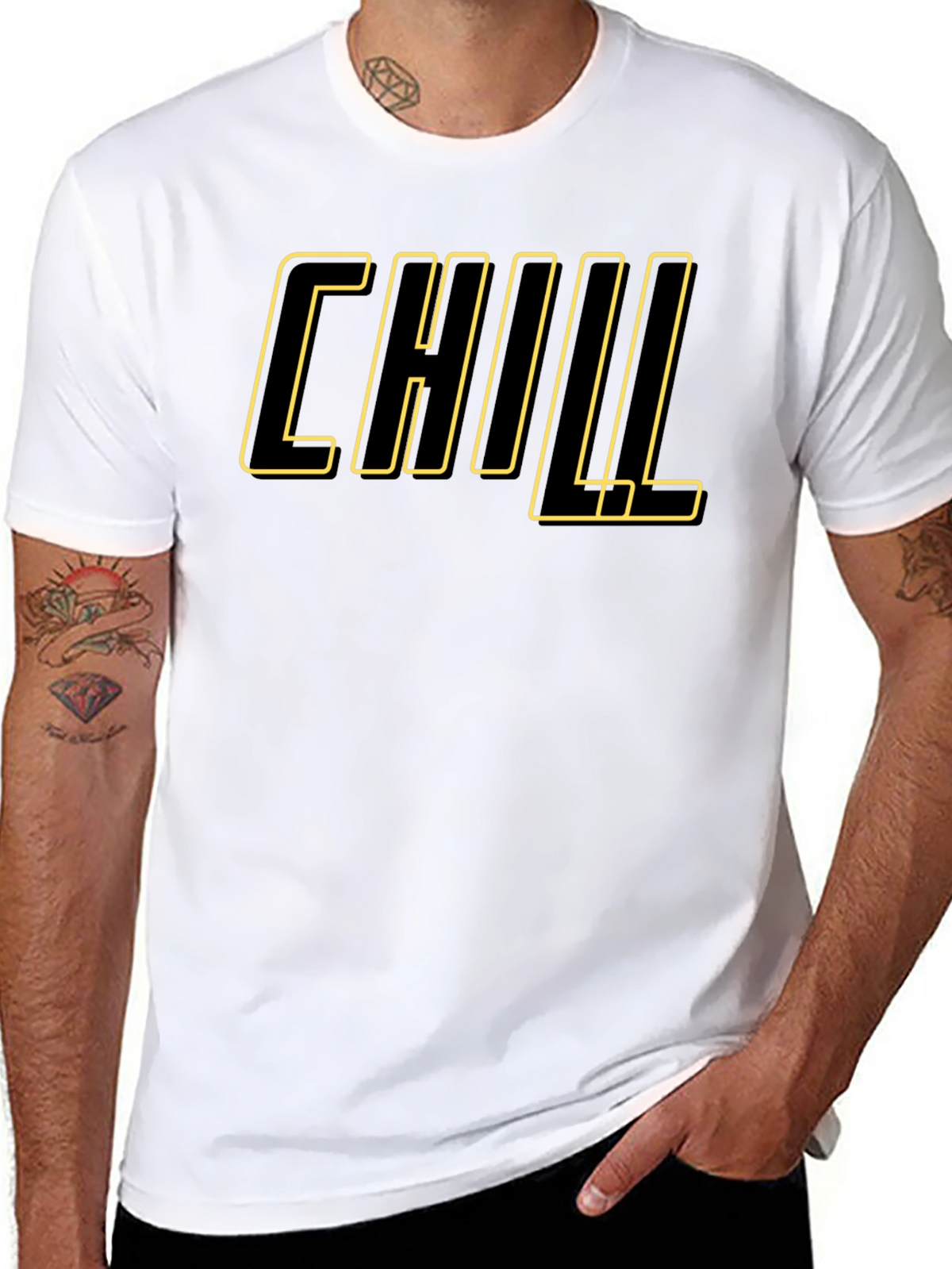 Chill Graphic Tee - Relaxed Vibe
