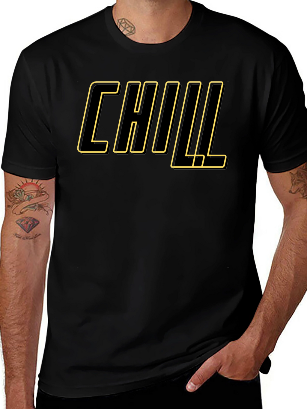 Chill Graphic Tee - Relaxed Vibe