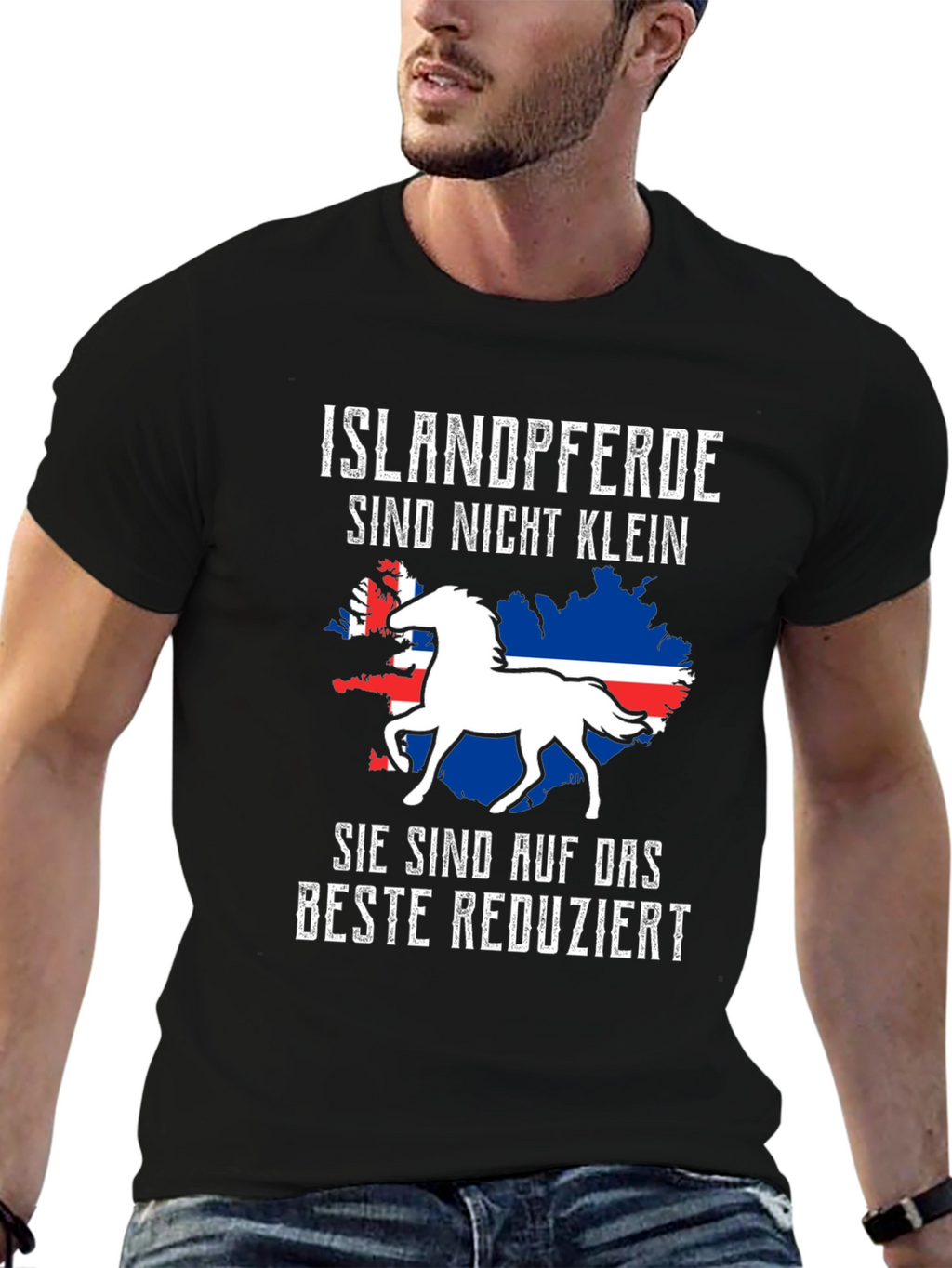 Icelandic Horse T-Shirt - Islandpferde sind nicht klein