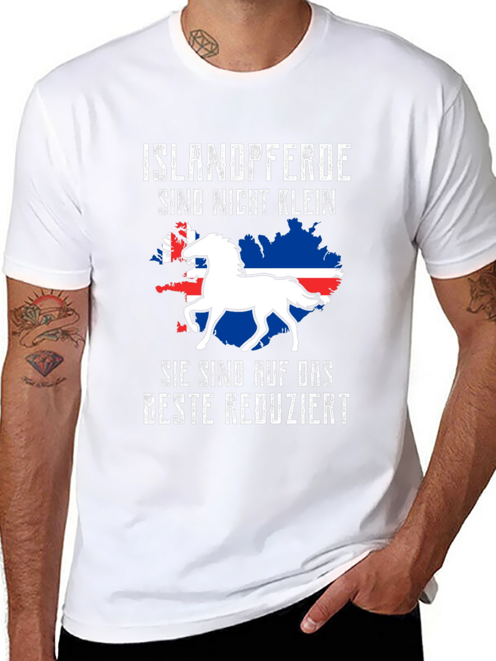 Icelandic Horse T-Shirt - Islandpferde sind nicht klein
