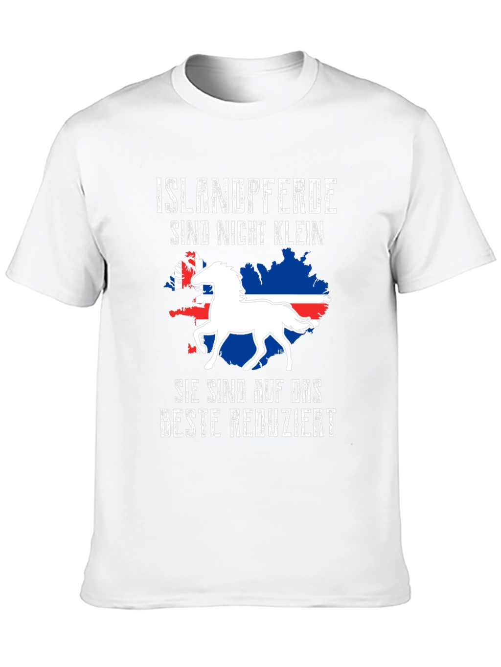 Icelandic Horse T-Shirt - Islandpferde sind nicht klein