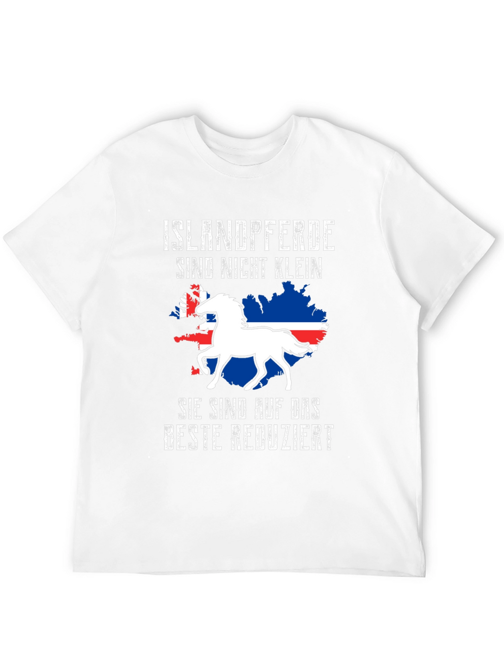 Icelandic Horse T-Shirt - Islandpferde sind nicht klein