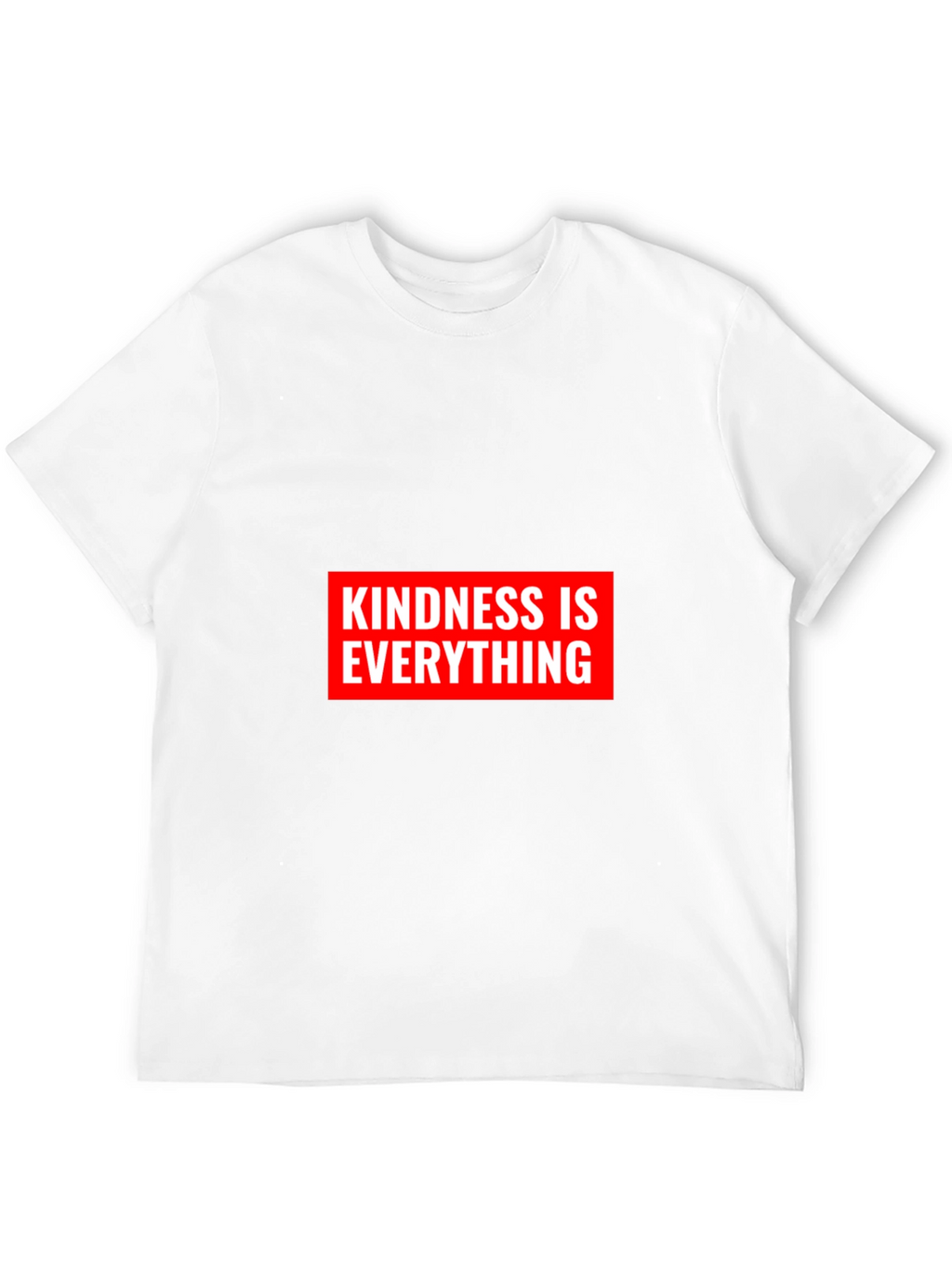 Kindness Is Everything Black Graphic T-Shirt