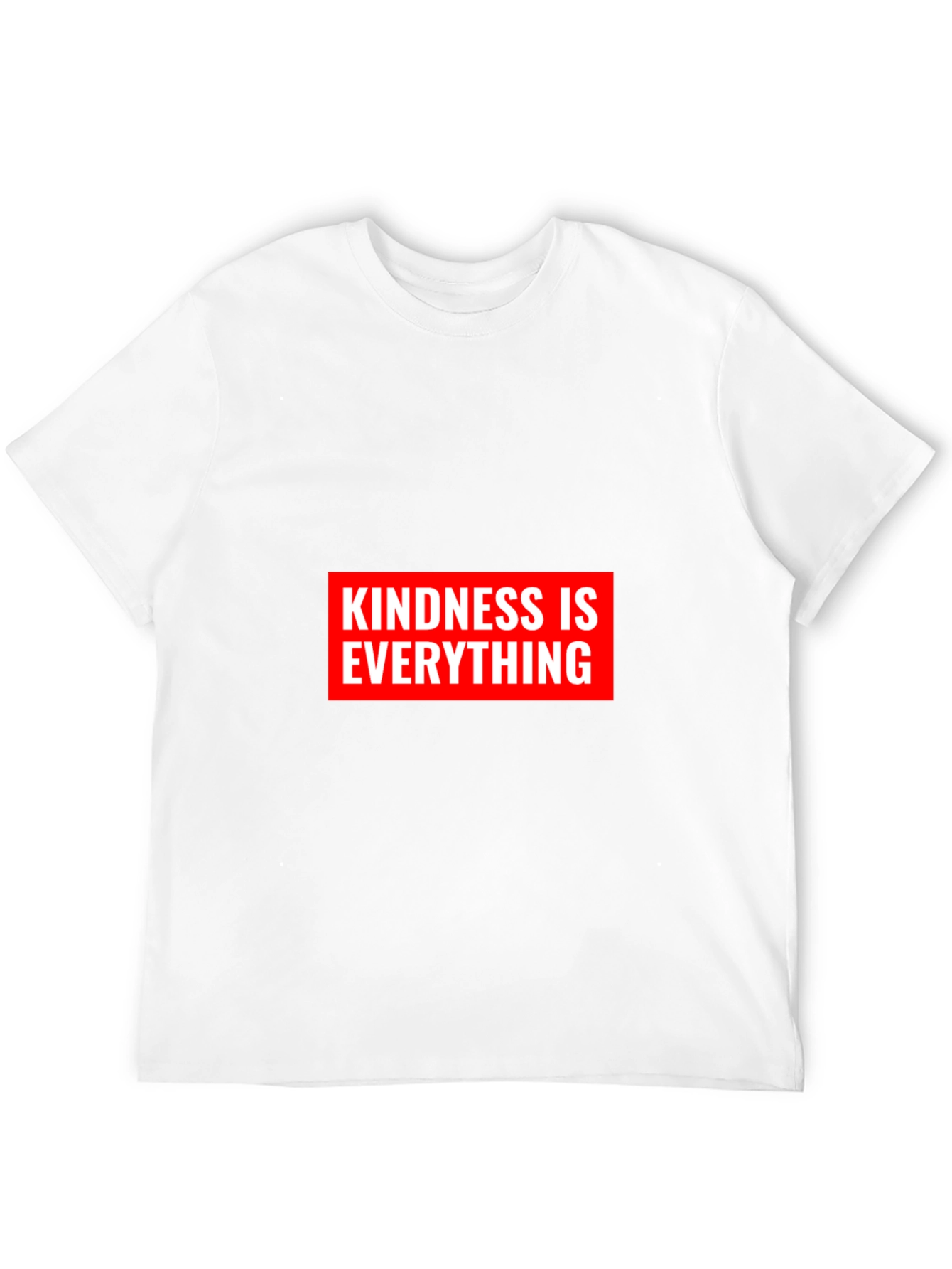 Kindness Is Everything Black Graphic T-Shirt