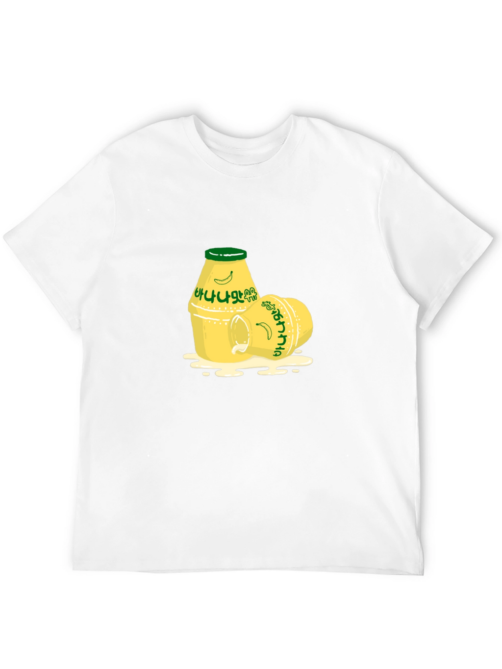 Korean Banana Milk T-Shirt - K-Pop Inspired Tee