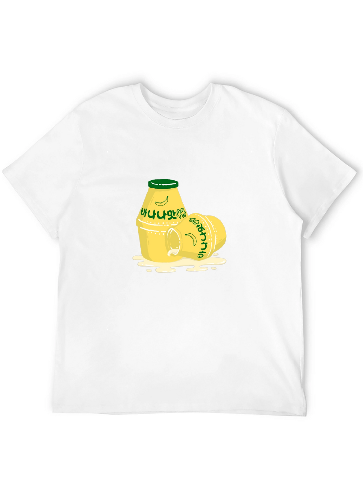 Korean Banana Milk T-Shirt - K-Pop Inspired Tee