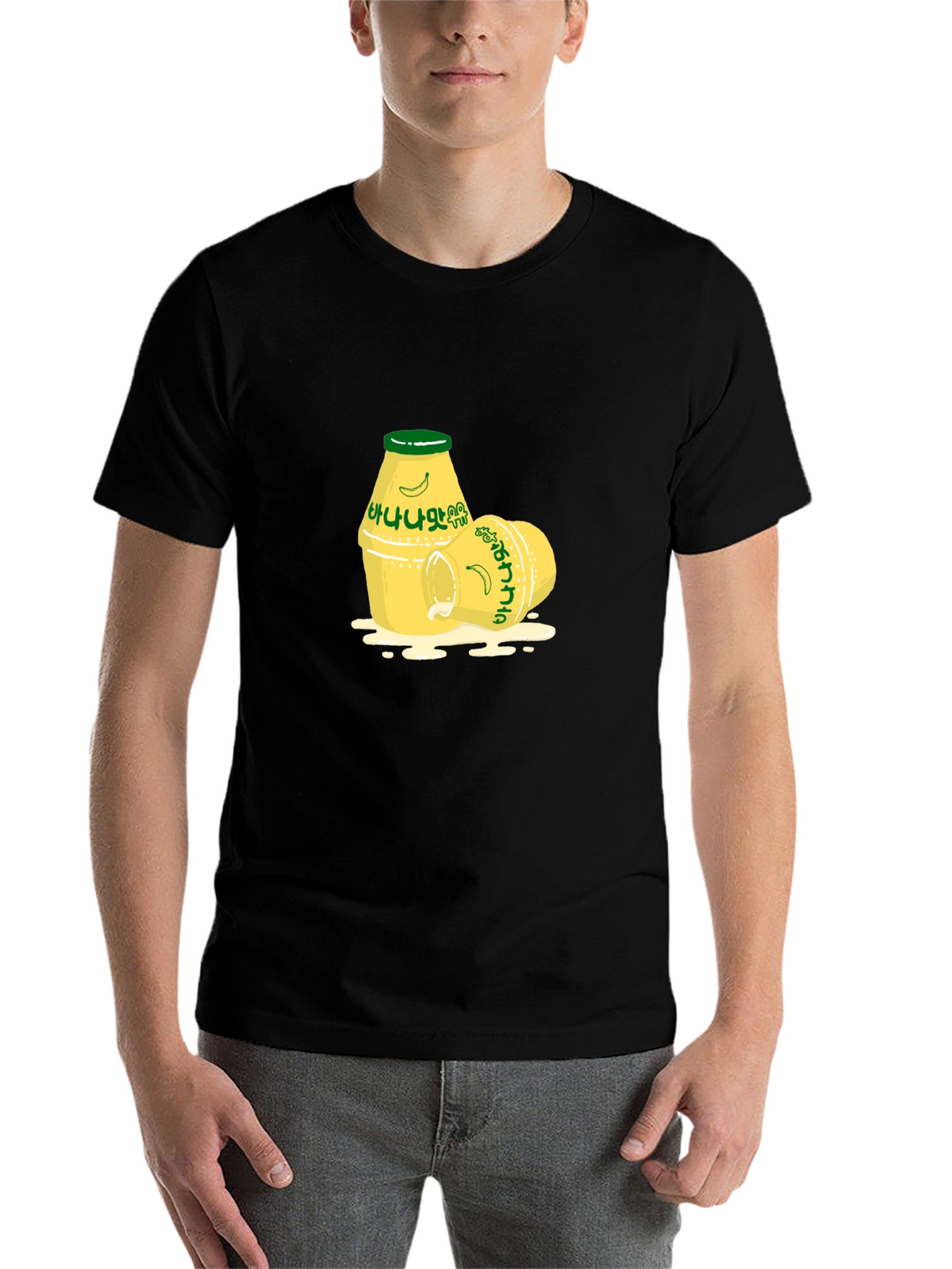 Korean Banana Milk T-Shirt - K-Pop Inspired Tee