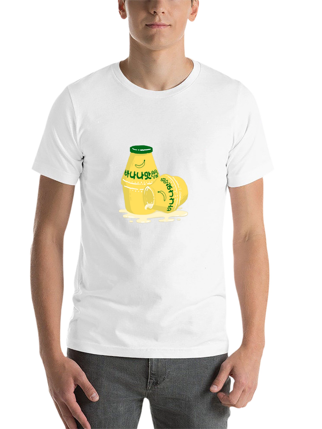 Korean Banana Milk T-Shirt - K-Pop Inspired Tee