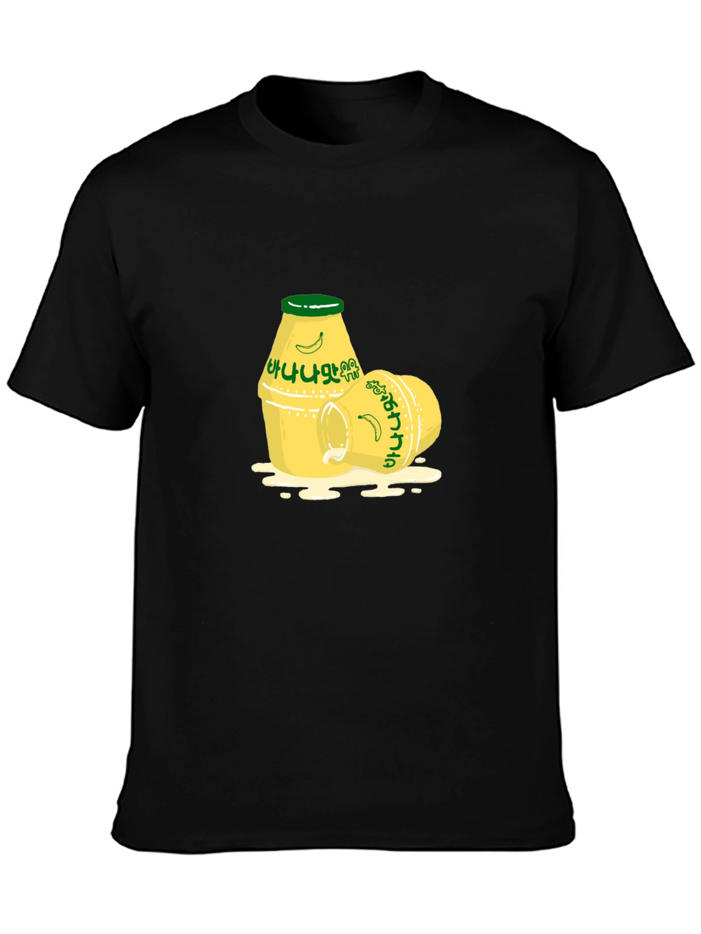 Korean Banana Milk T-Shirt - K-Pop Inspired Tee