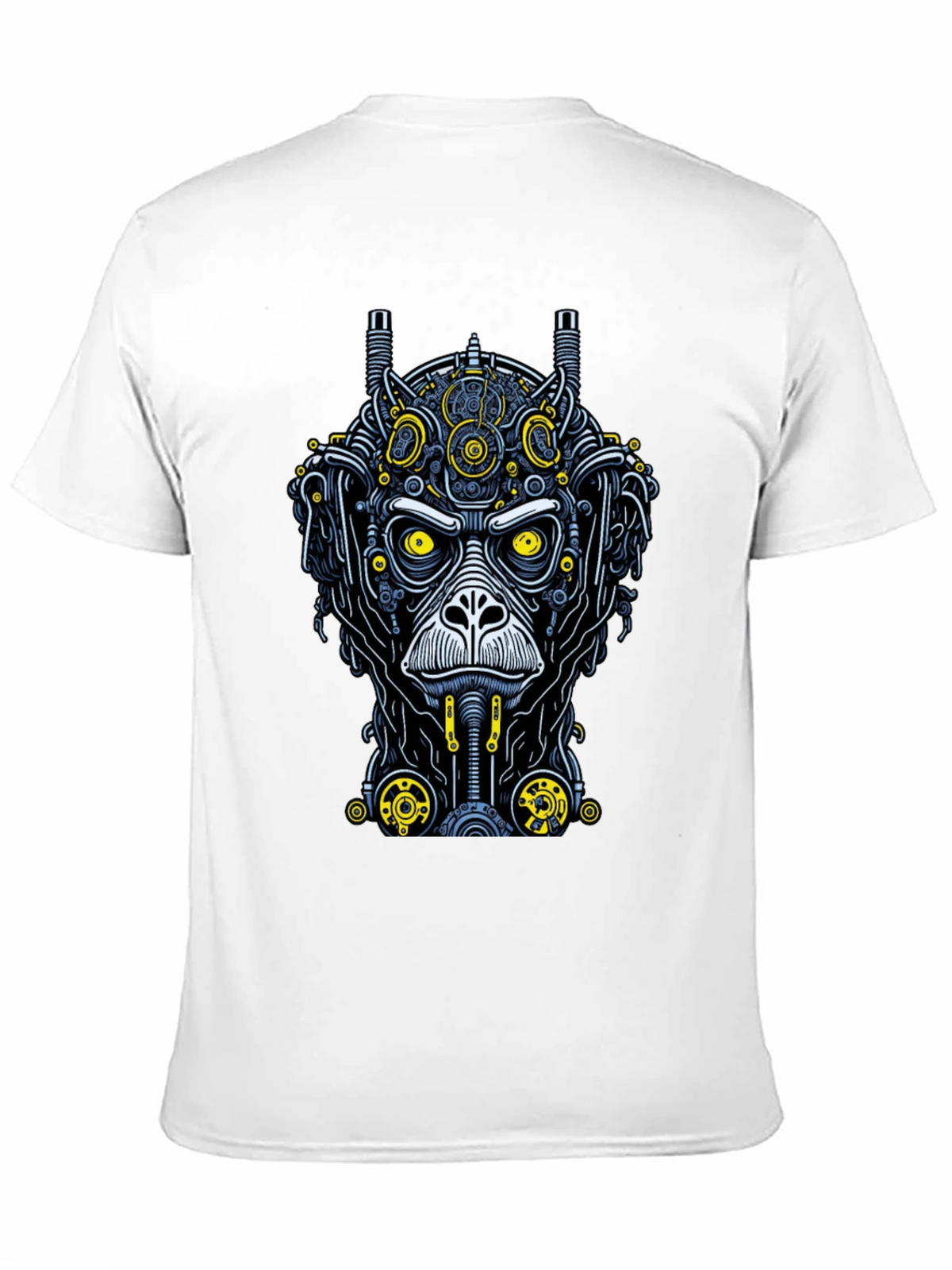 Steampunk Monkey Graphic Tee - Unique Design
