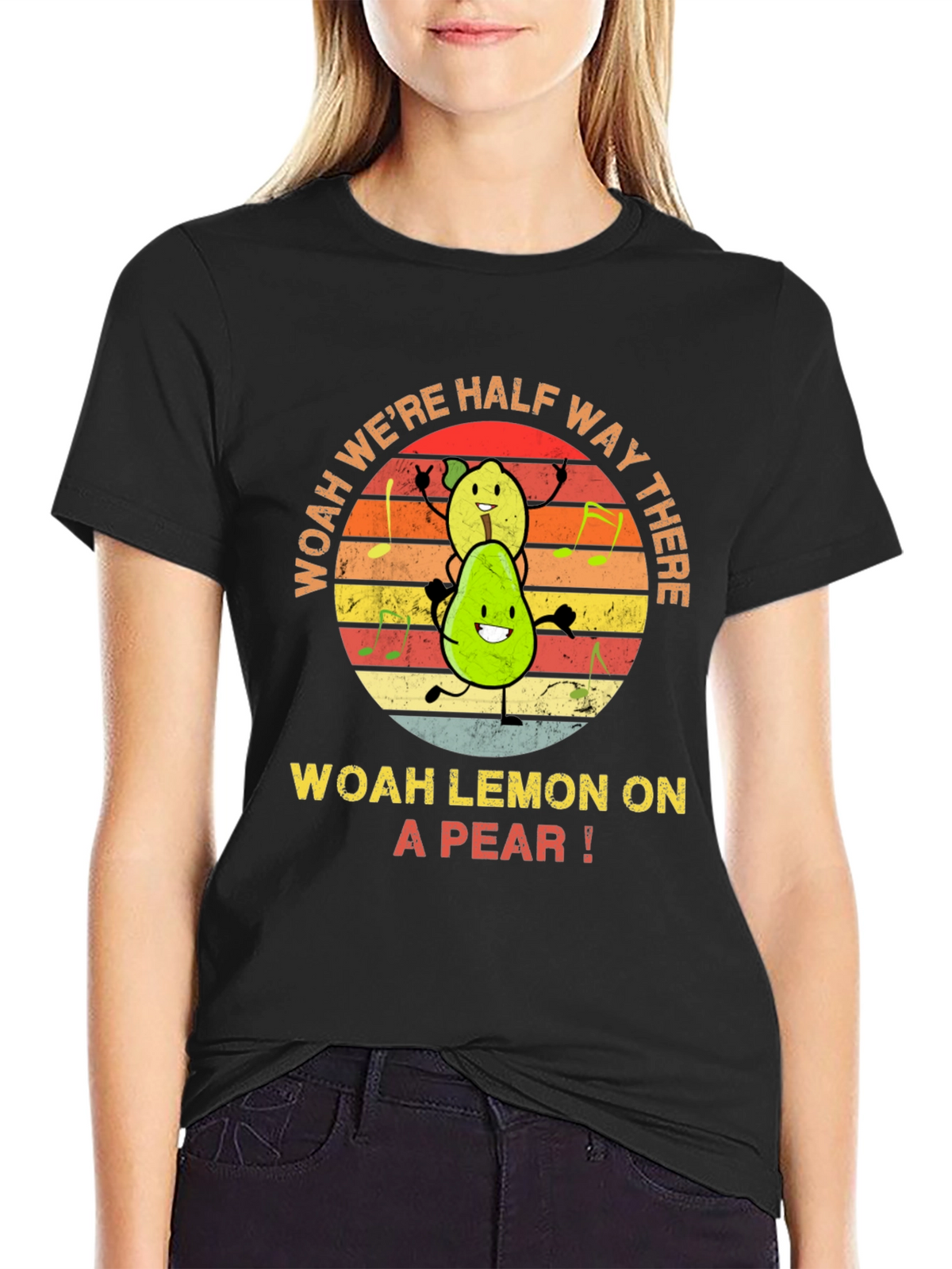 Woah Lemon on a Pear T-Shirt