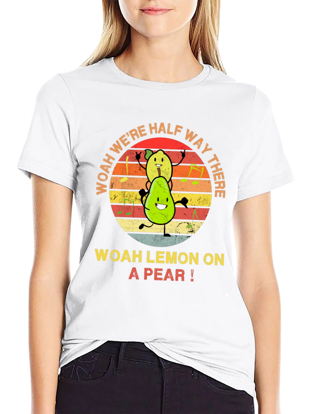 Woah Lemon on a Pear T-Shirt