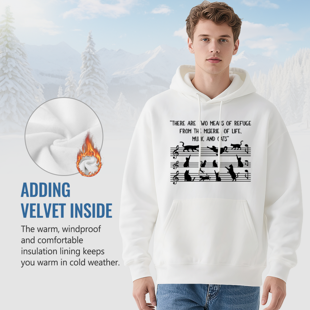 Cat Lover Graphic Hoodie