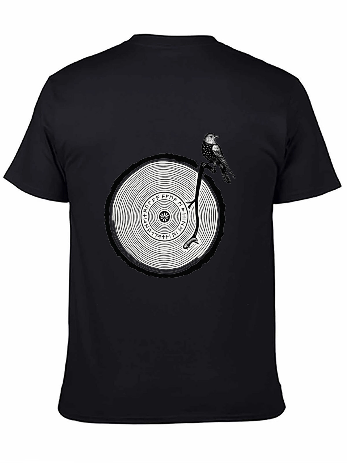 Mystic Bird Tree Ring Graphic Tee