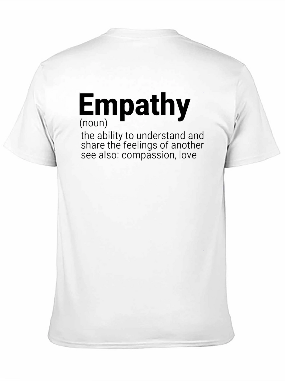 Empathy Definition T-Shirt - Compassion & Love