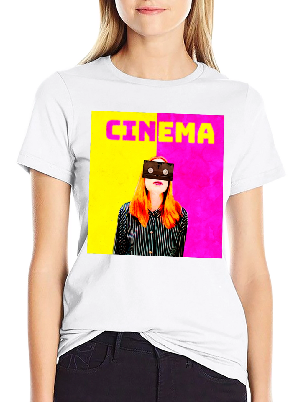 Cinema Graphic Tee - Retro Film T-Shirt