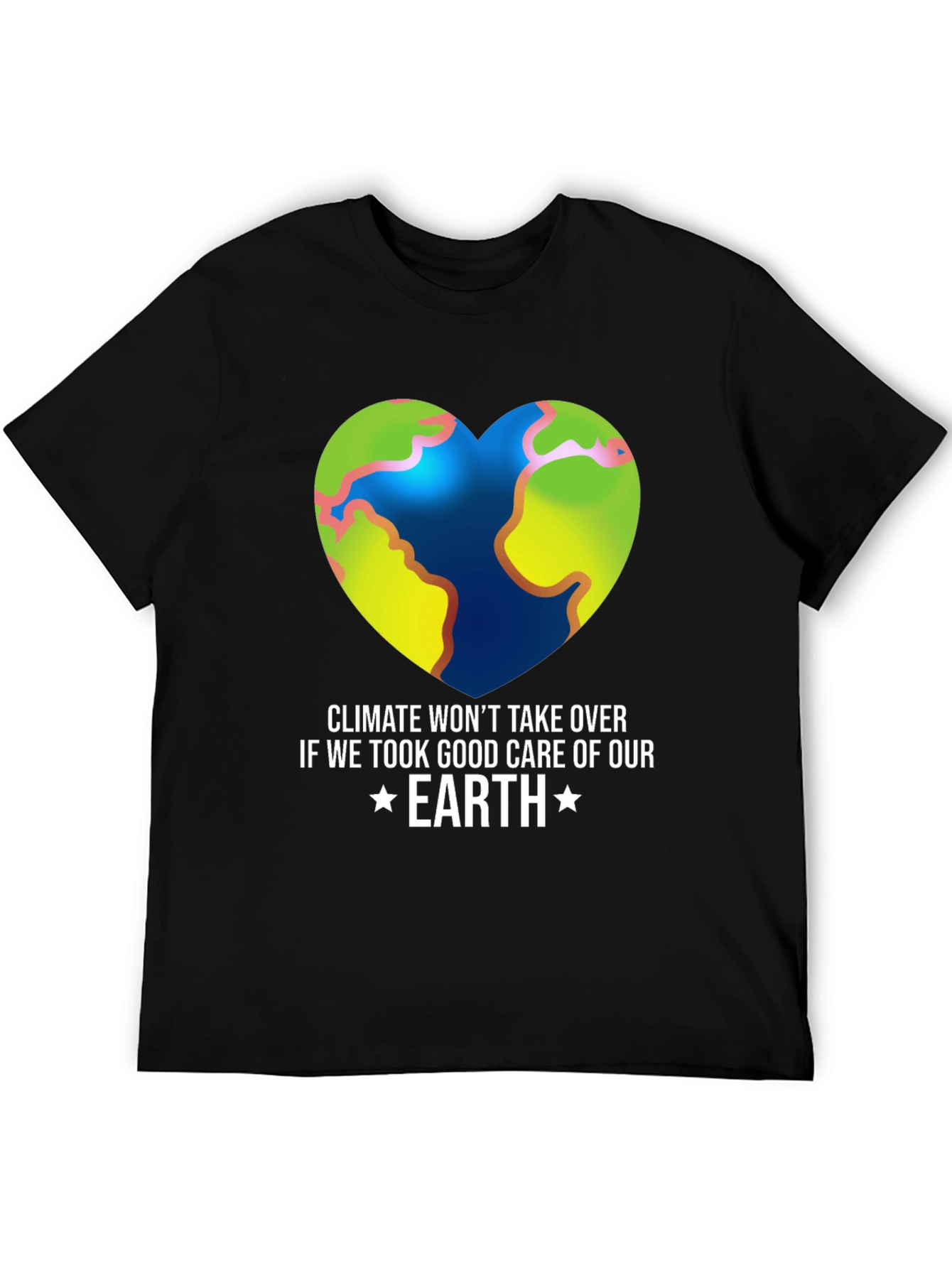 Climate Change Awareness Earth Graphic Tee