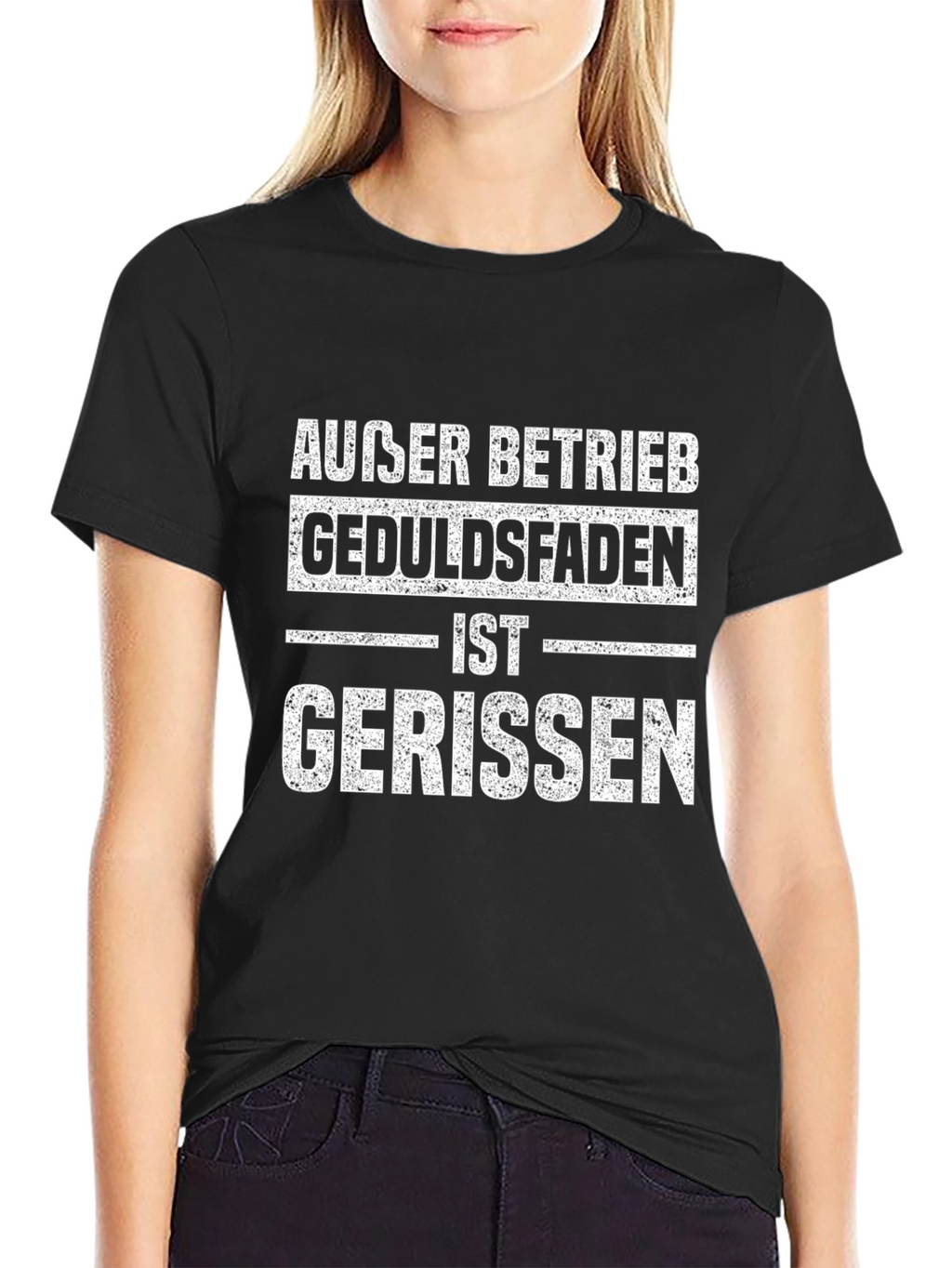 Außer Betrieb Geduldsfaden T-Shirt