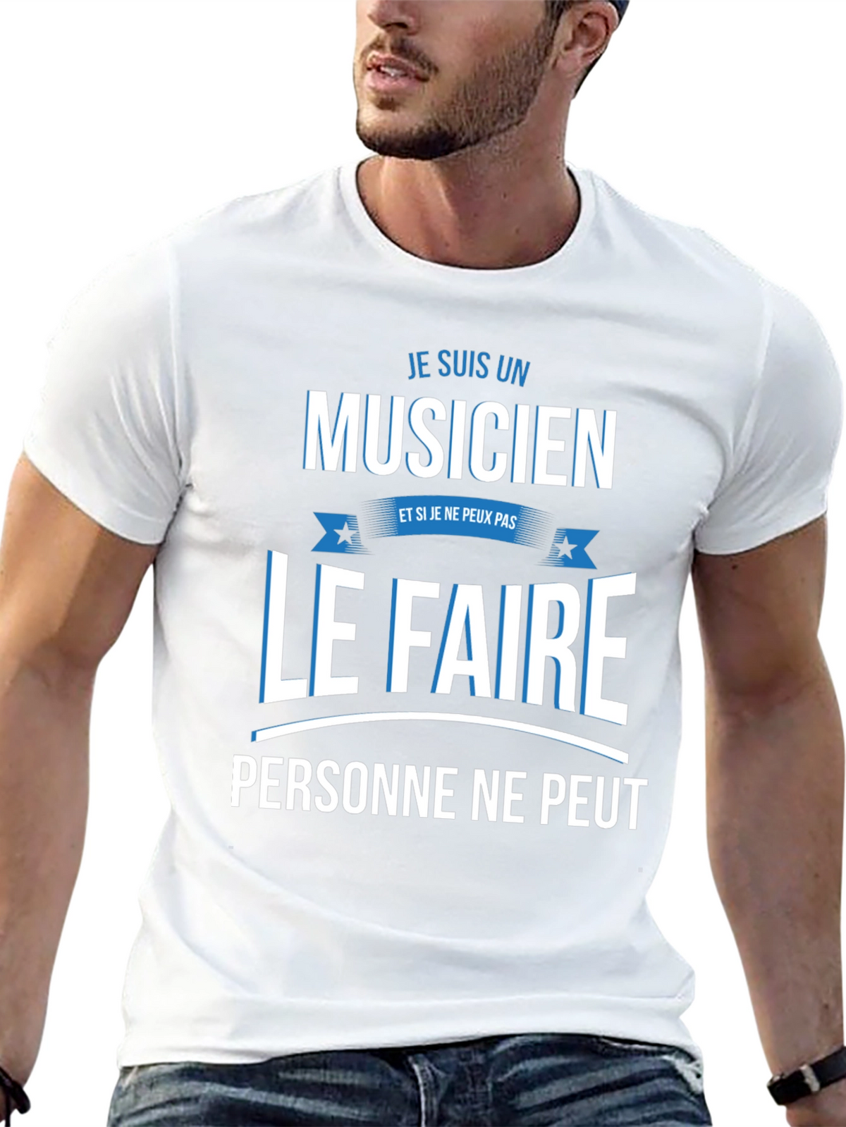 Musician T-Shirt - French Humor Tee