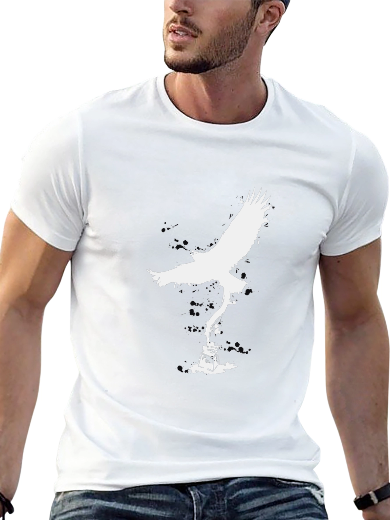 Eagle & Inkwell Graphic Tee - Mens Black T-Shirt