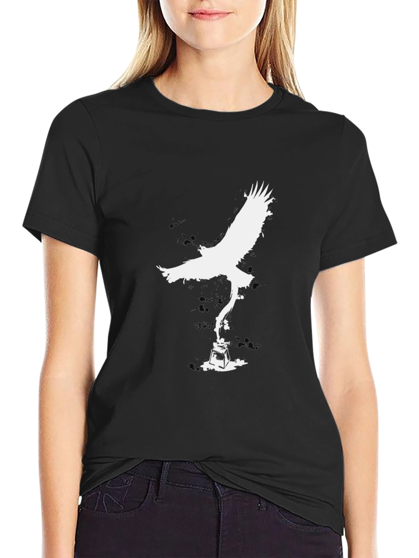 Eagle & Inkwell Graphic Tee - Mens Black T-Shirt