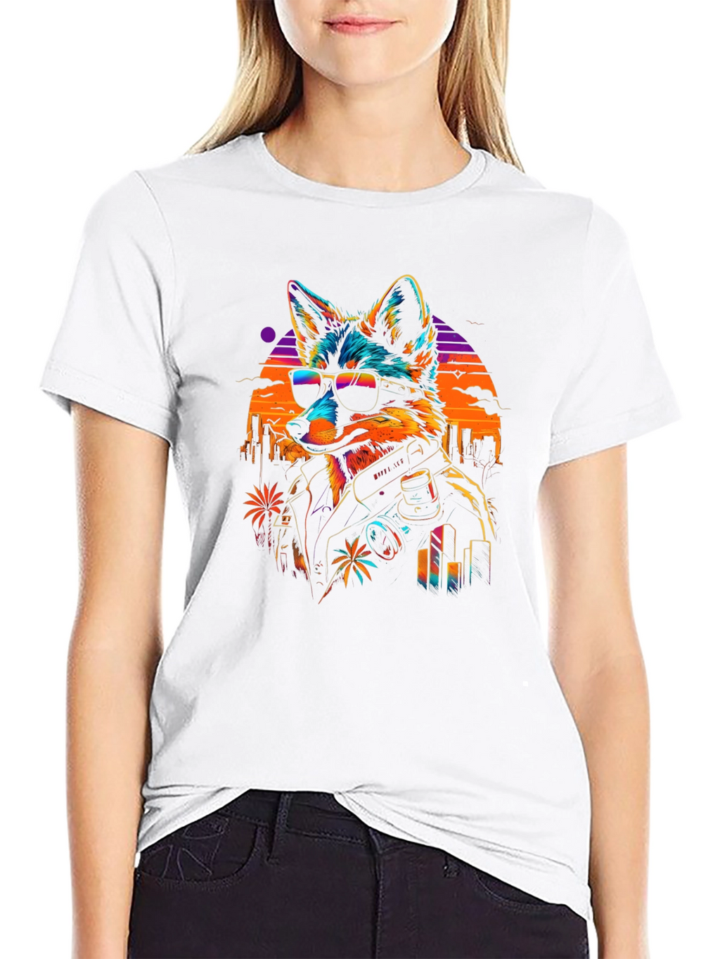 Retro Fox T-Shirt - Urban Style