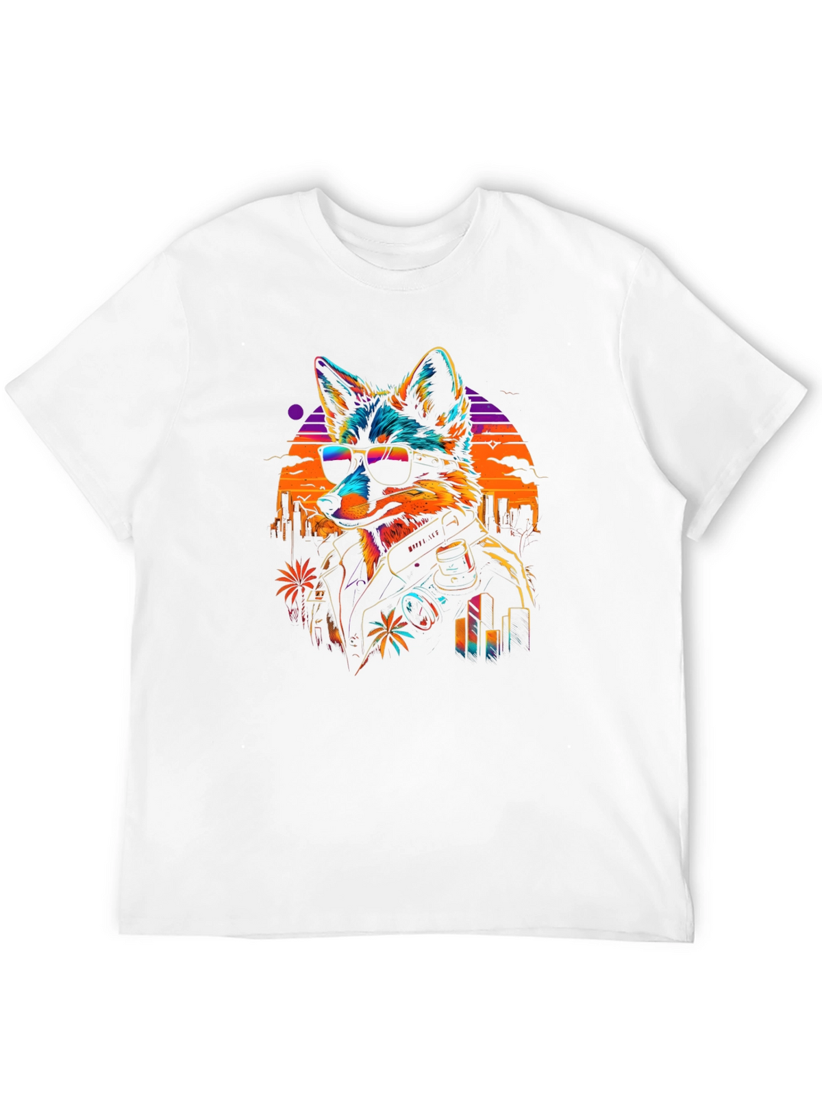 Retro Fox T-Shirt - Urban Style