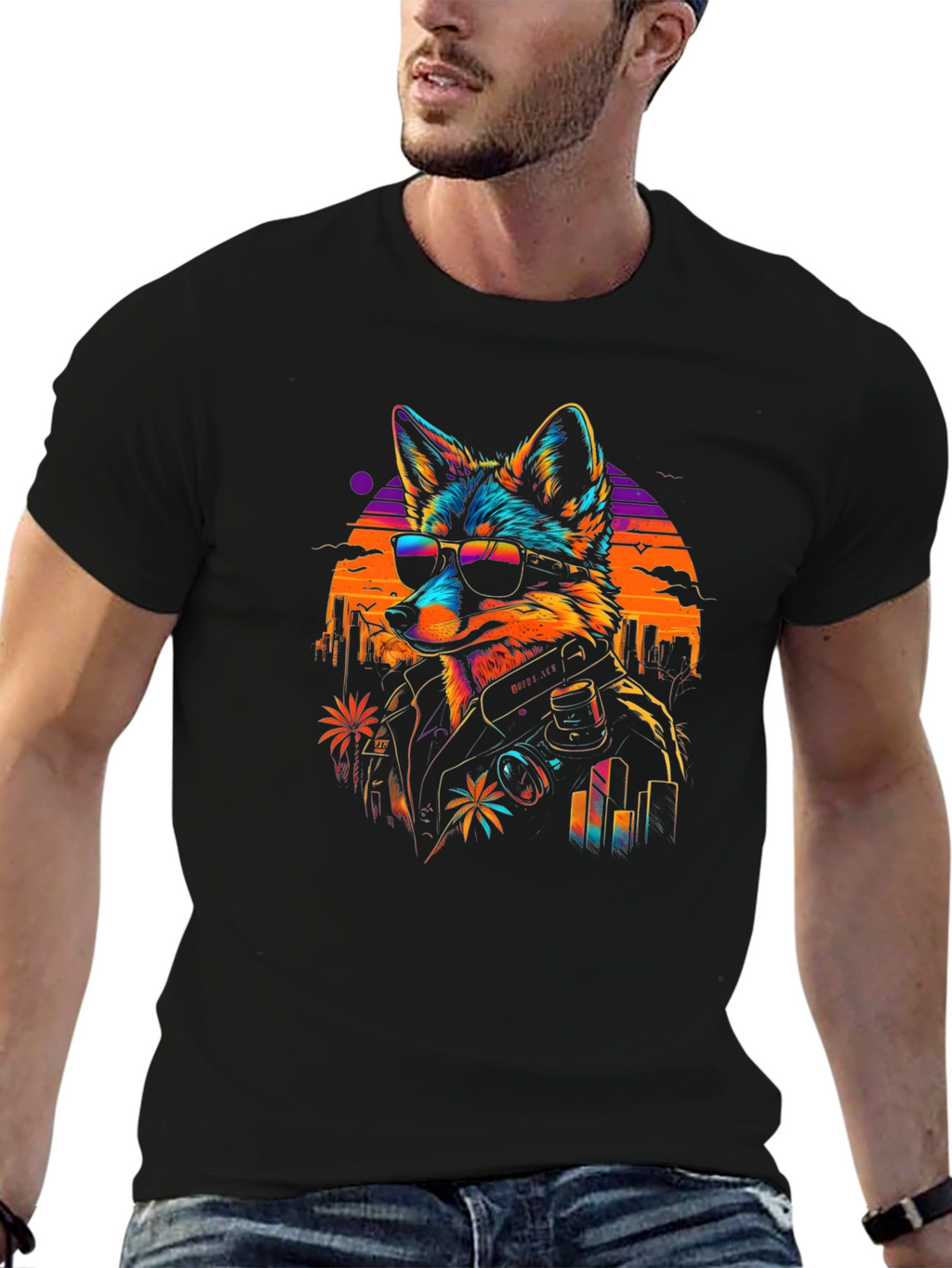 Retro Fox T-Shirt - Urban Style