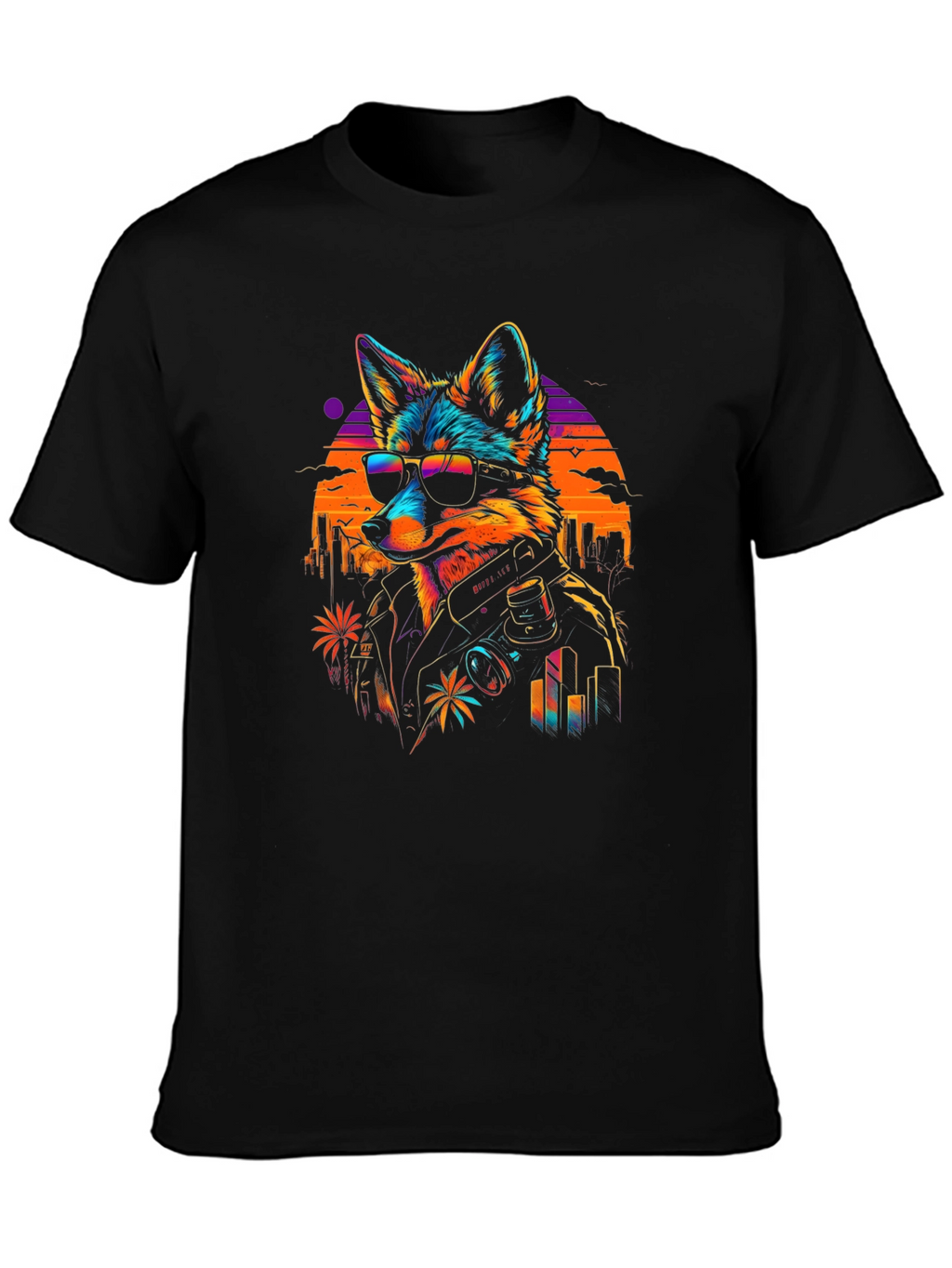 Retro Fox T-Shirt - Urban Style