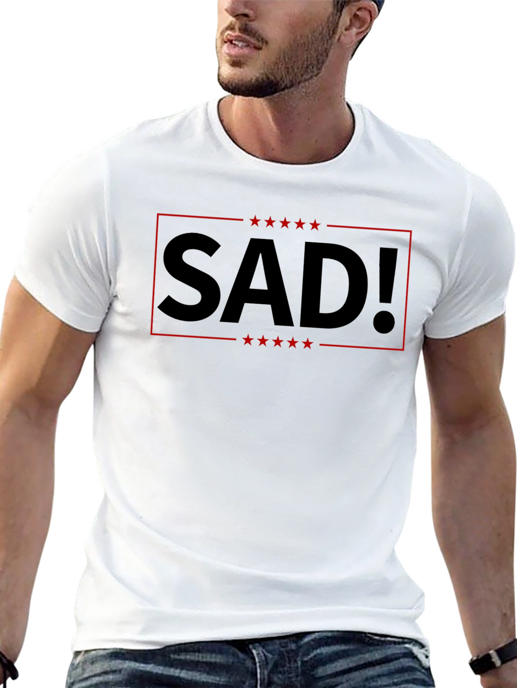 SAD! Graphic Tee - Political Statement T-Shirt