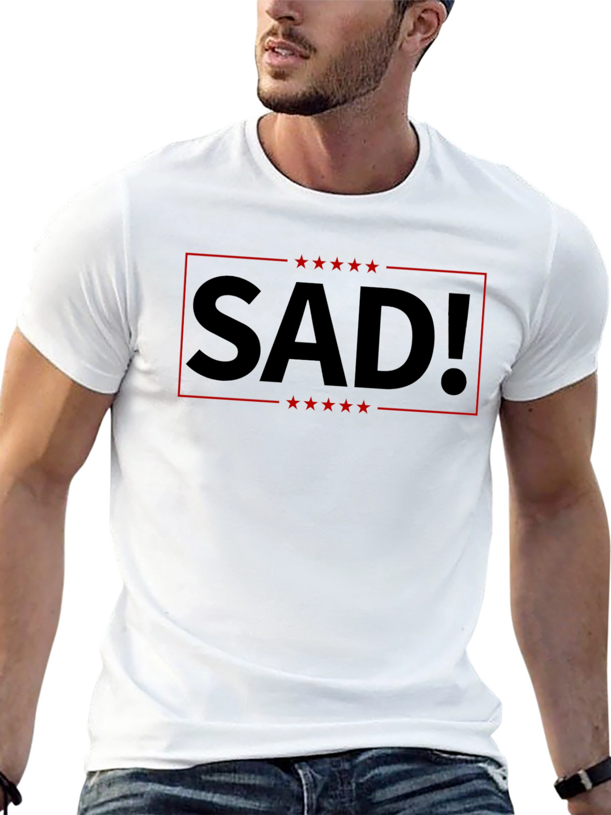 SAD! Graphic Tee - Political Statement T-Shirt