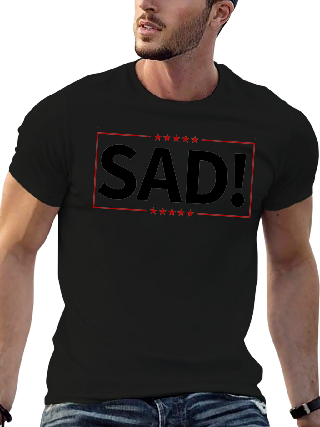SAD! Graphic Tee - Political Statement T-Shirt