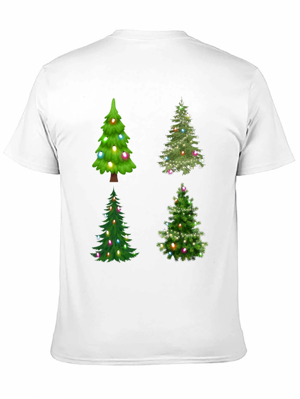 Christmas Trees T-Shirt Festive Holiday Tee