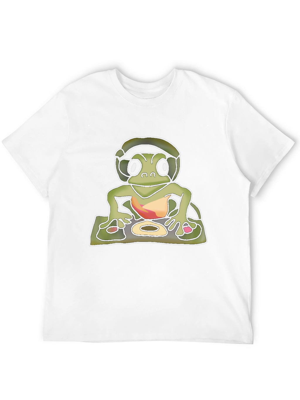 DJ Turtle Graphic T-Shirt - Cool & Unique Design