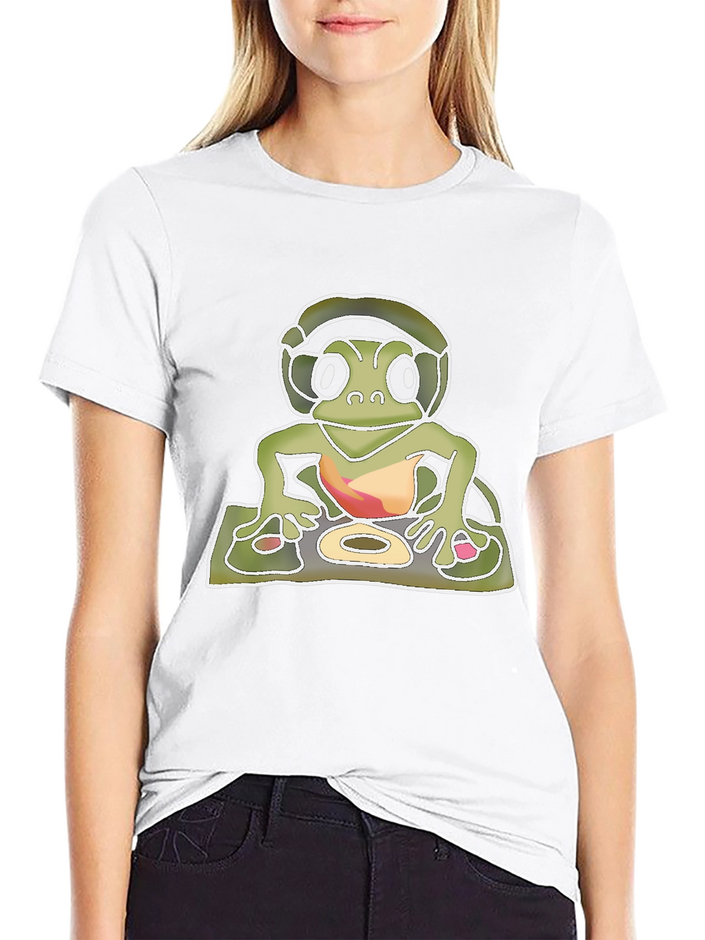 DJ Turtle Graphic T-Shirt - Cool & Unique Design