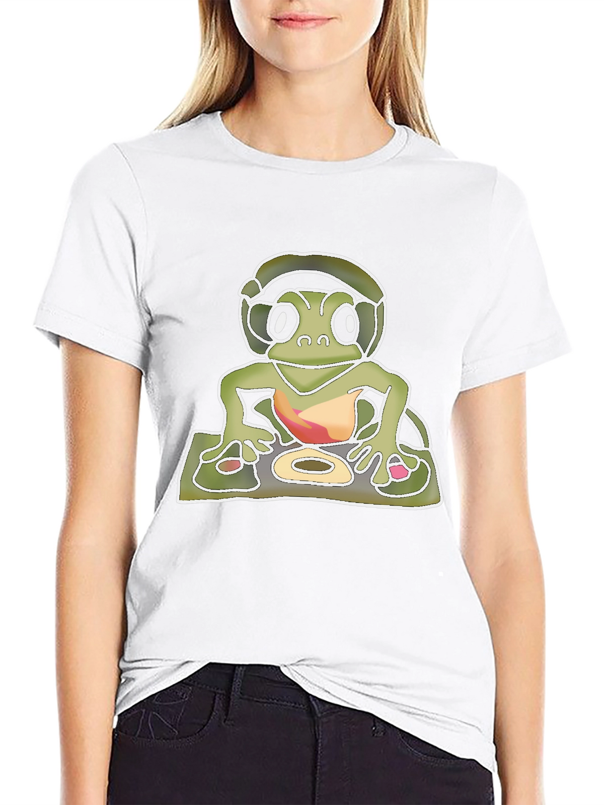 DJ Turtle Graphic T-Shirt - Cool & Unique Design