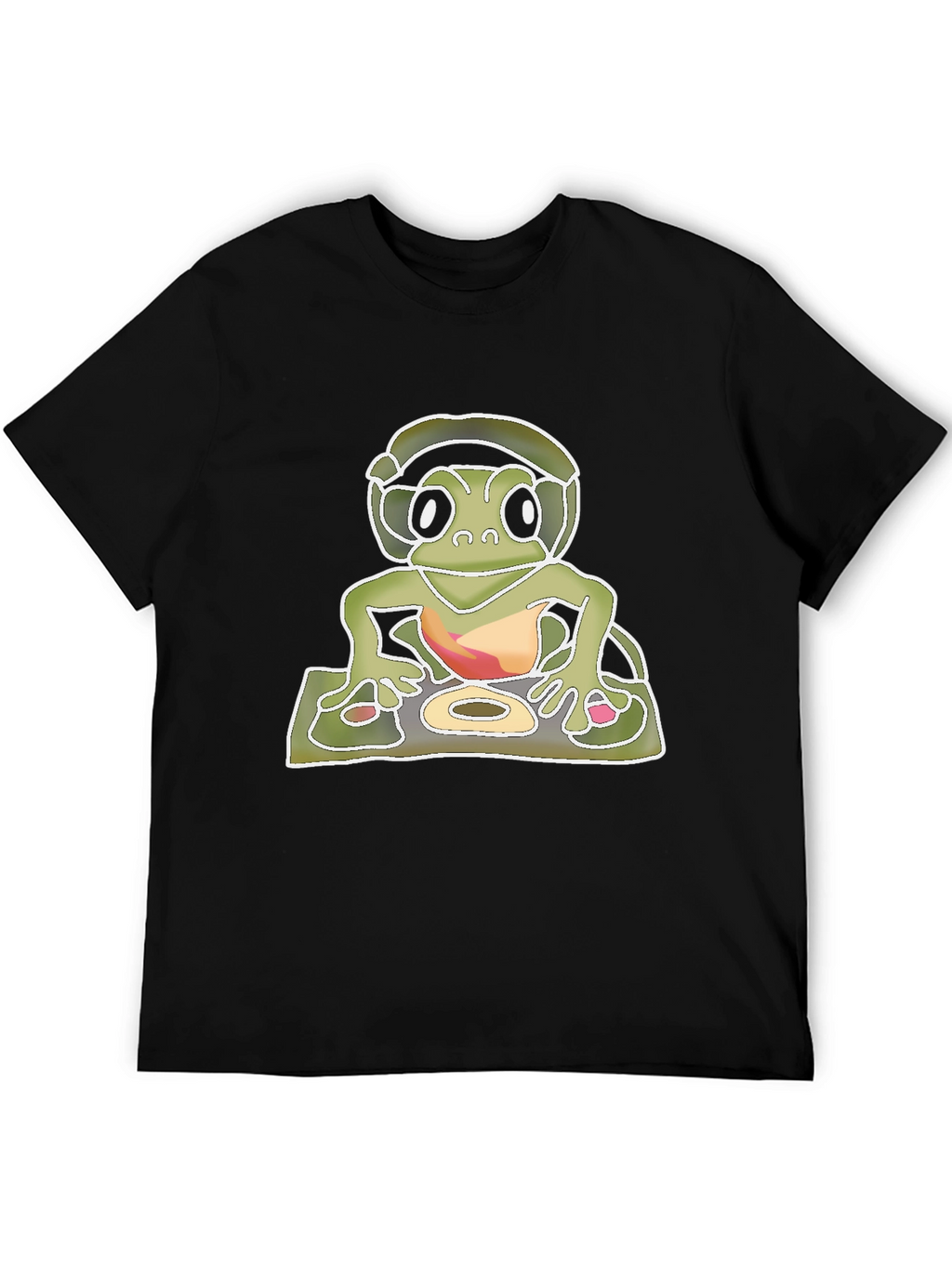 DJ Turtle Graphic T-Shirt - Cool & Unique Design