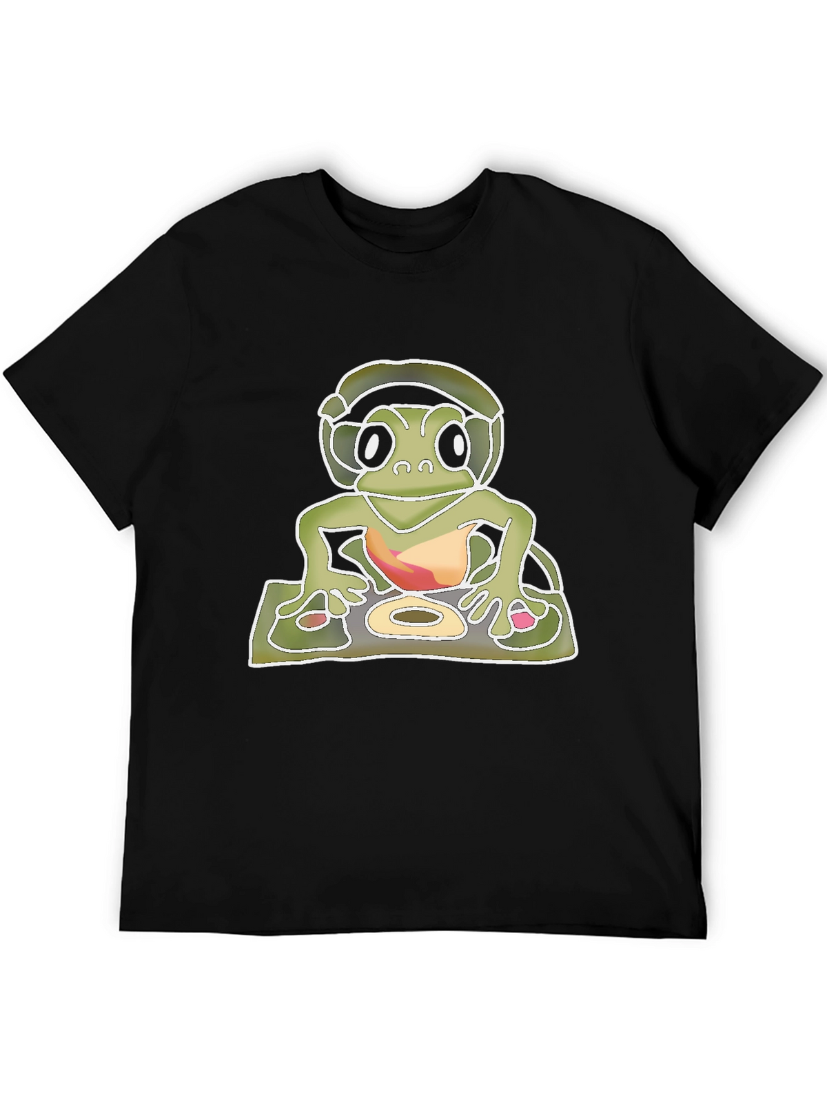 DJ Turtle Graphic T-Shirt - Cool & Unique Design