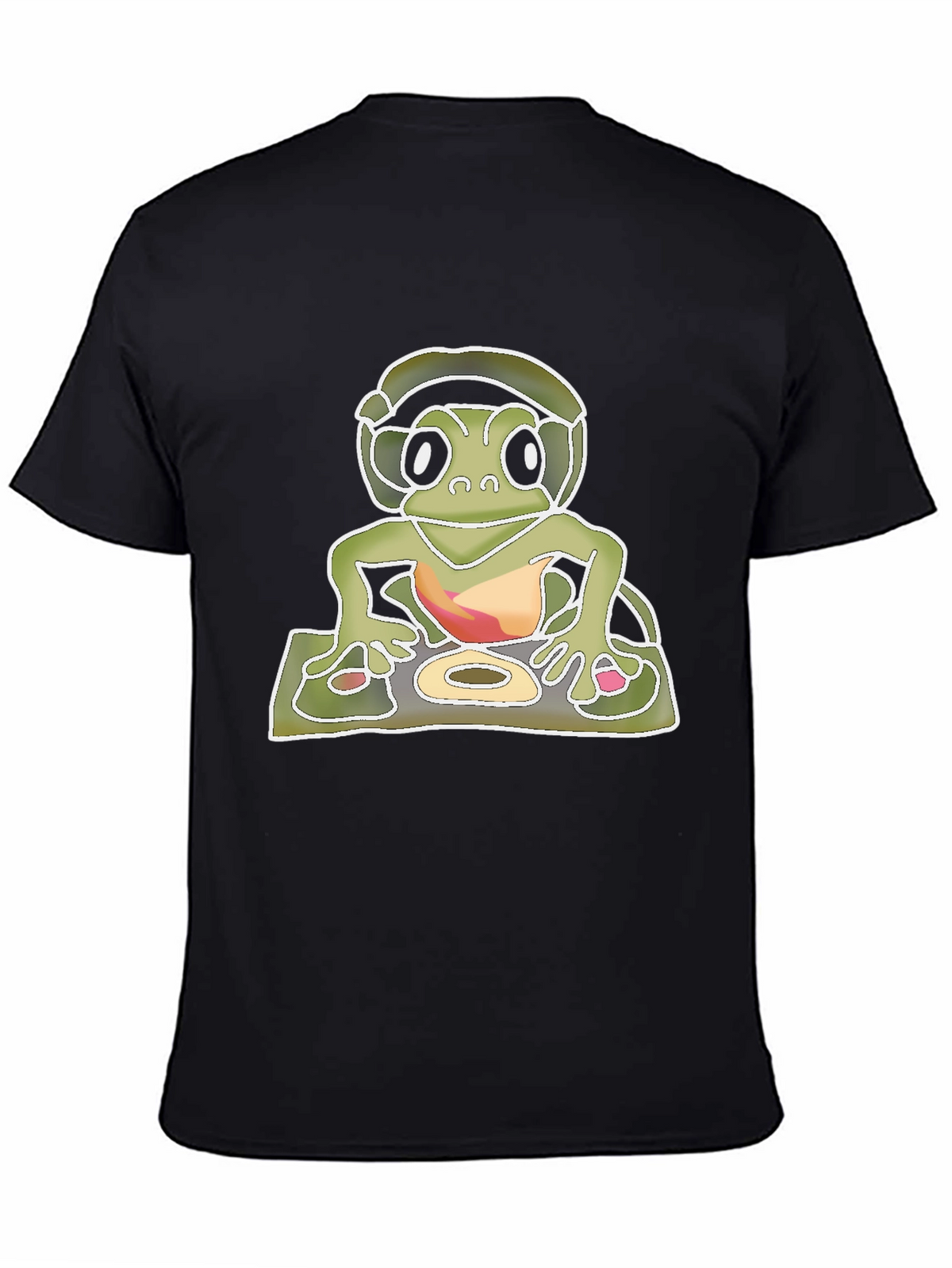 DJ Turtle Graphic T-Shirt - Cool & Unique Design