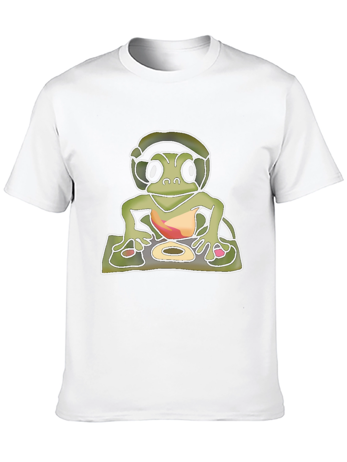DJ Turtle Graphic T-Shirt - Cool & Unique Design