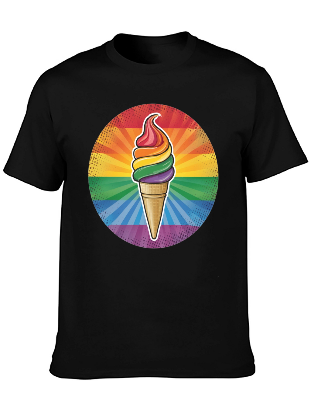 Pride Ice Cream Cone Tee