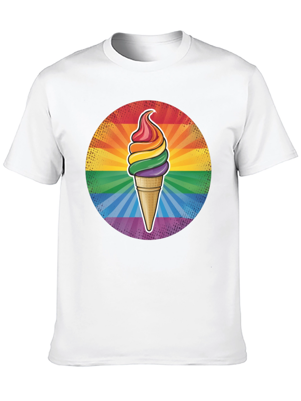 Pride Ice Cream Cone Tee