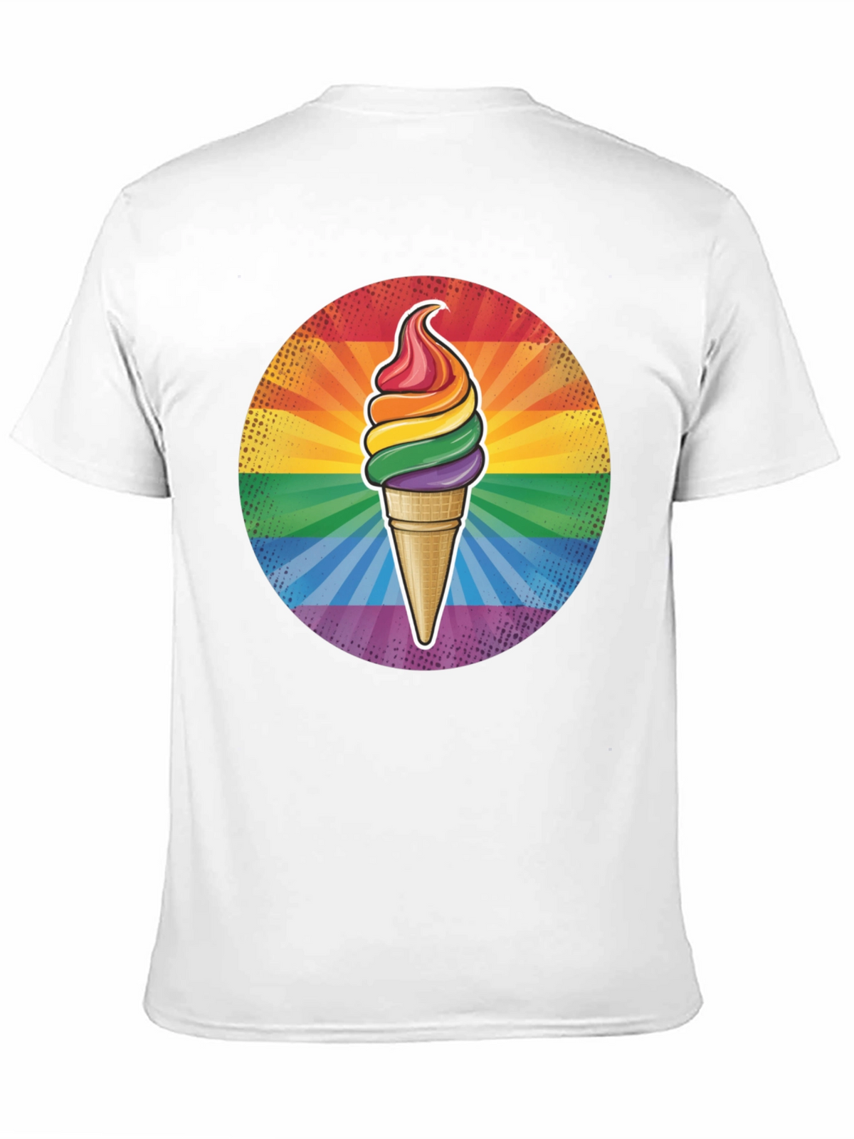 Pride Ice Cream Cone Tee