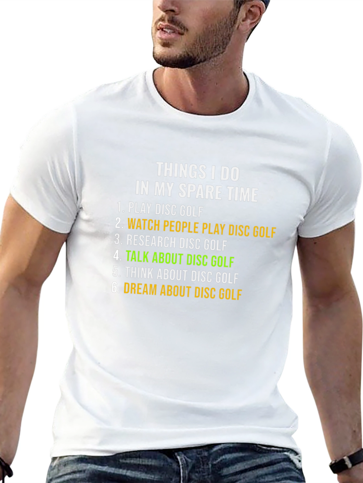 Disc Golf Spare Time Hobby T-Shirt