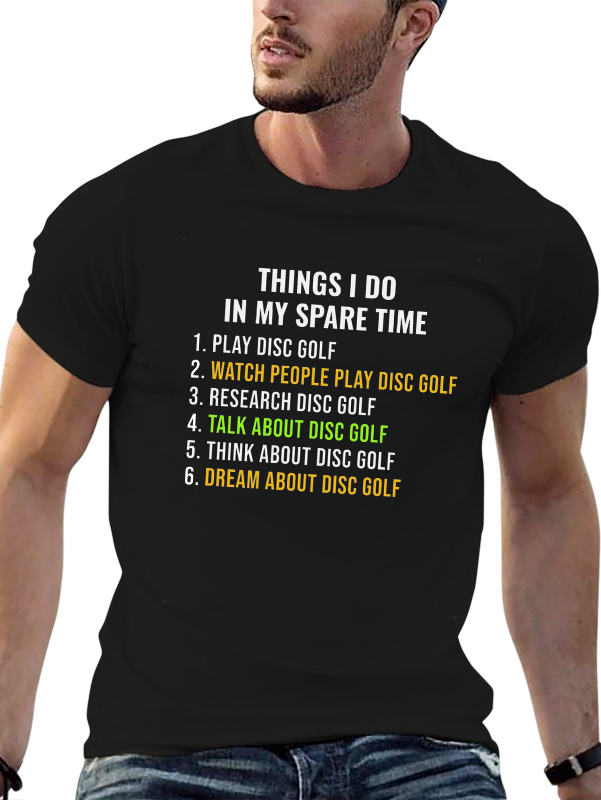 Disc Golf Spare Time Hobby T-Shirt